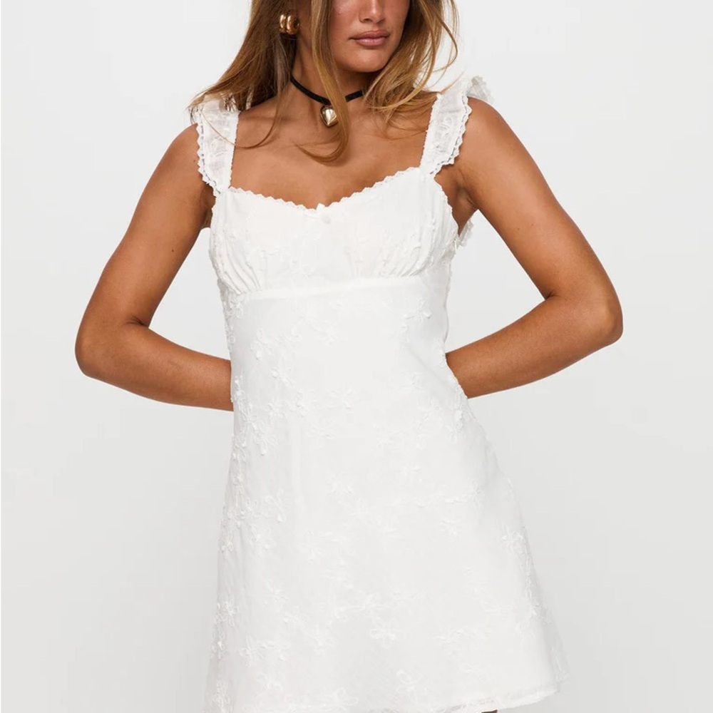 Beacall Mini White Dress
